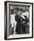 Football Coach Jack Freeman Holding Ball Weeps with Joy After His Team-Hank Walker-Framed Photographic Print