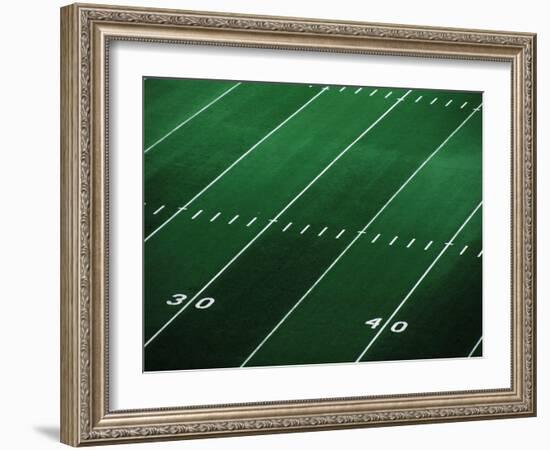 Football Field-Doug Wilson-Framed Photographic Print