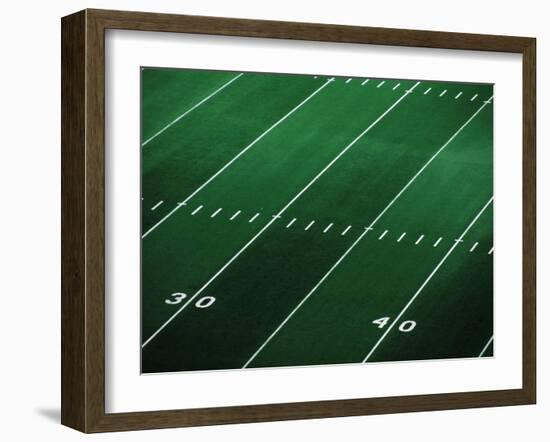 Football Field-Doug Wilson-Framed Photographic Print