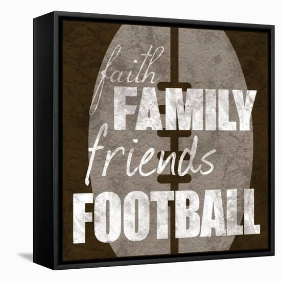 Football Friends-Lauren Gibbons-Framed Stretched Canvas