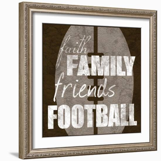 Football Friends-Lauren Gibbons-Framed Art Print