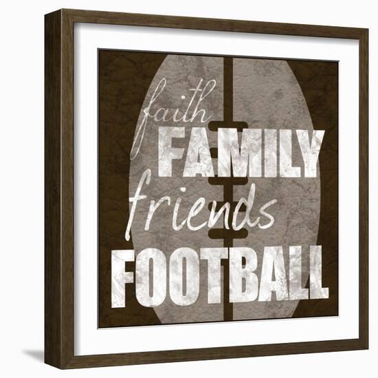 Football Friends-Lauren Gibbons-Framed Art Print