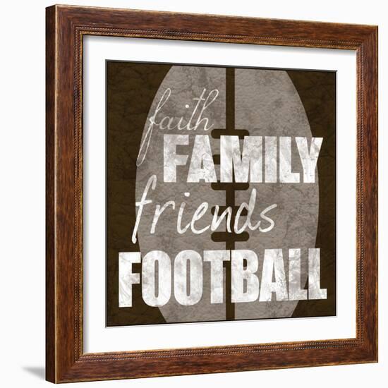 Football Friends-Lauren Gibbons-Framed Art Print