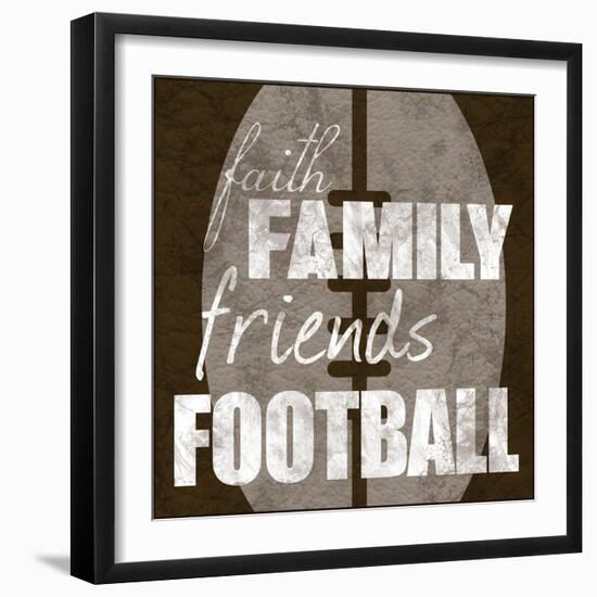 Football Friends-Lauren Gibbons-Framed Art Print