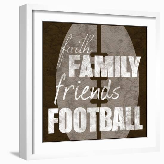 Football Friends-Lauren Gibbons-Framed Art Print