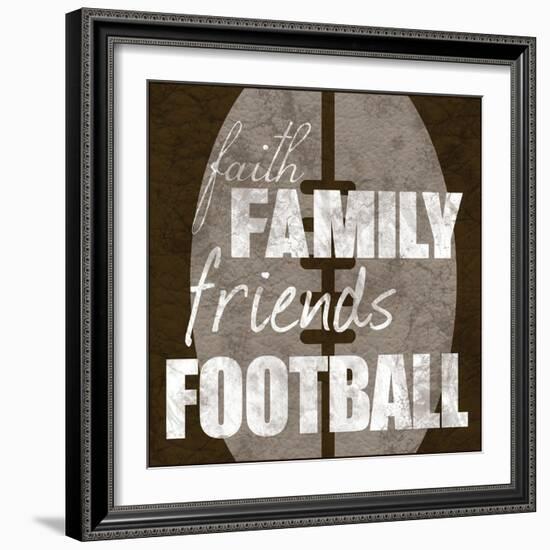 Football Friends-Lauren Gibbons-Framed Art Print