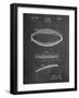 Football Game Ball Patent-Cole Borders-Framed Art Print