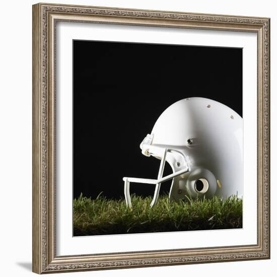 Football Helmet-Sean Justice-Framed Photographic Print