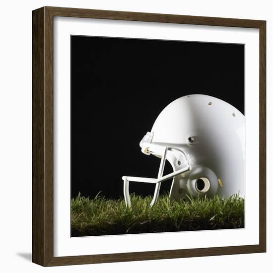 Football Helmet-Sean Justice-Framed Photographic Print