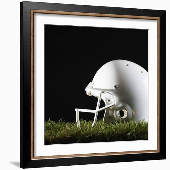 Football Helmet-Sean Justice-Framed Photographic Print