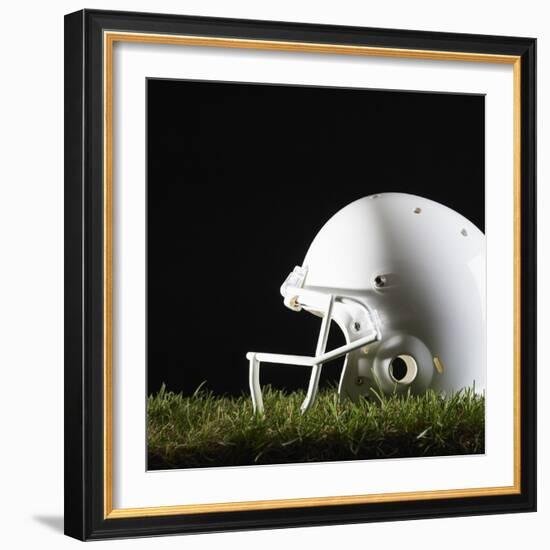 Football Helmet-Sean Justice-Framed Photographic Print