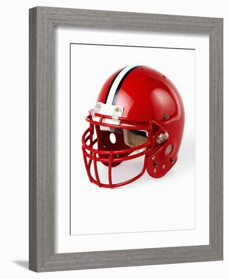 Football Helmet-Randy Faris-Framed Photographic Print