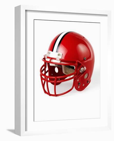 Football Helmet-Randy Faris-Framed Photographic Print