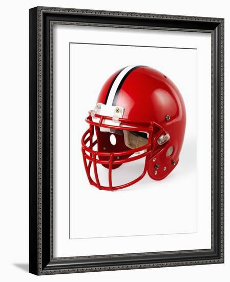 Football Helmet-Randy Faris-Framed Photographic Print