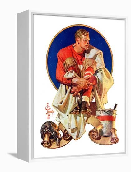 "Football Hero,"November 4, 1933-Joseph Christian Leyendecker-Framed Premier Image Canvas