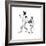 Football Hero-Norman Rockwell-Framed Giclee Print