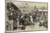 Football in the Jews' Market, St Petersburg-null-Mounted Giclee Print