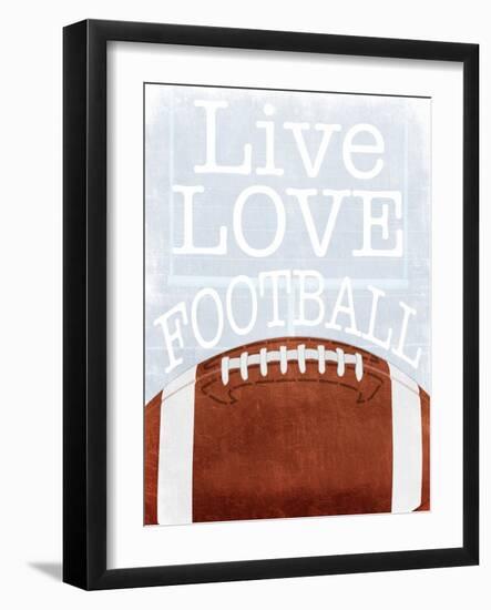 Football Love-Marcus Prime-Framed Art Print