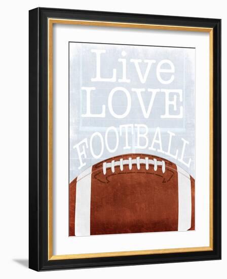 Football Love-Marcus Prime-Framed Art Print