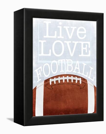 Football Love-Marcus Prime-Framed Stretched Canvas