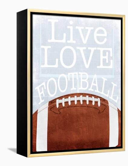 Football Love-Marcus Prime-Framed Stretched Canvas