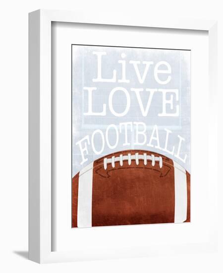 Football Love-Marcus Prime-Framed Premium Giclee Print
