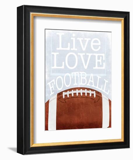 Football Love-Marcus Prime-Framed Premium Giclee Print