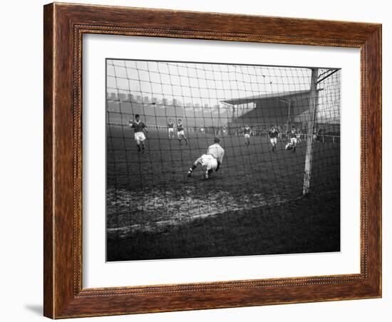 Football Match, Horden, County Durham, 1963-Michael Walters-Framed Photographic Print