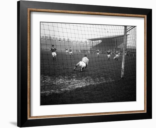 Football Match, Horden, County Durham, 1963-Michael Walters-Framed Photographic Print