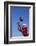 Football Player Catching a Football-DLILLC-Framed Photographic Print