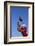 Football Player Catching a Football-DLILLC-Framed Photographic Print