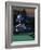 Football Player in Action-null-Framed Photographic Print