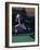 Football Player in Action-null-Framed Photographic Print