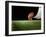 Football Player Preparing for a Kickoff-null-Framed Photographic Print