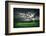 Football Player with Ball in Action Outdoors-Andrey Yurlov-Framed Photographic Print