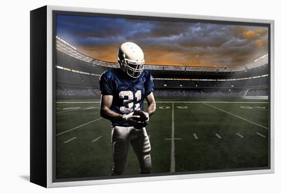 Football Player-Beto Chagas-Framed Premier Image Canvas