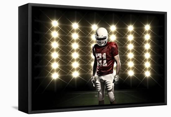 Football Player-Beto Chagas-Framed Premier Image Canvas