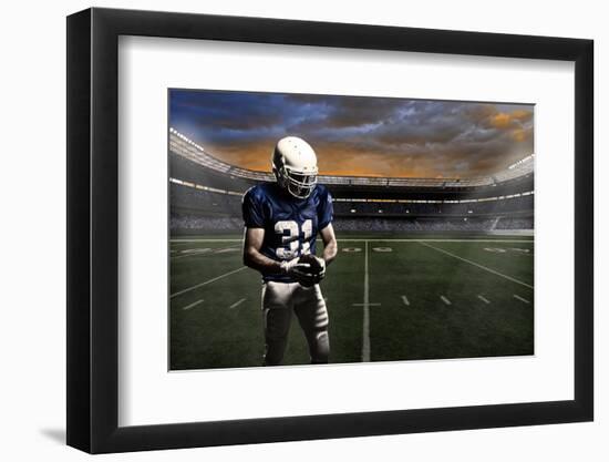 Football Player-Beto Chagas-Framed Photographic Print