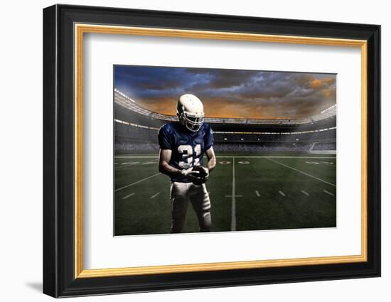 Football Player-Beto Chagas-Framed Photographic Print