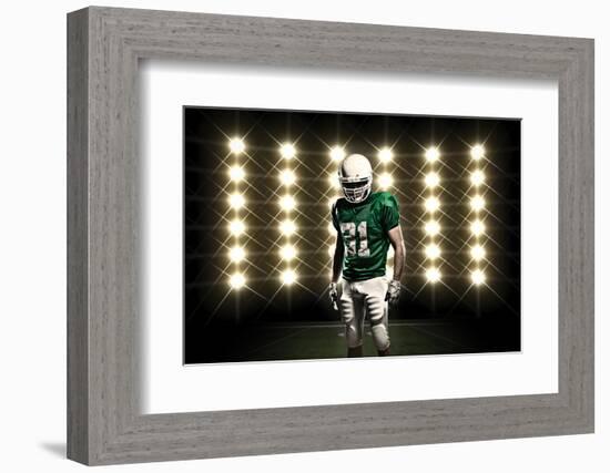 Football Player-Beto Chagas-Framed Photographic Print