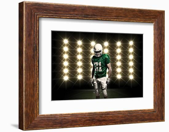 Football Player-Beto Chagas-Framed Photographic Print