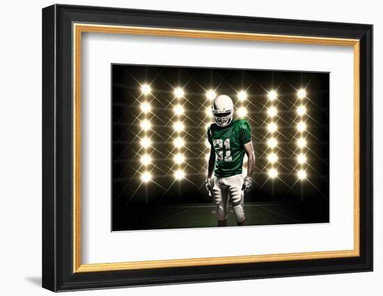 Football Player-Beto Chagas-Framed Photographic Print