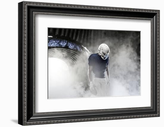 Football Player-Beto Chagas-Framed Photographic Print