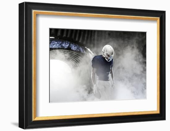 Football Player-Beto Chagas-Framed Photographic Print