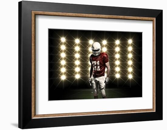 Football Player-Beto Chagas-Framed Photographic Print