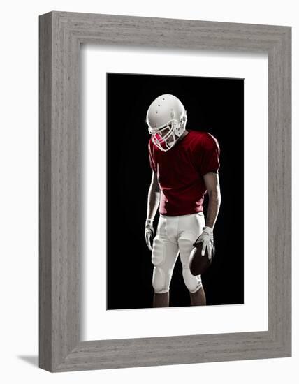 Football Player-Beto Chagas-Framed Photographic Print