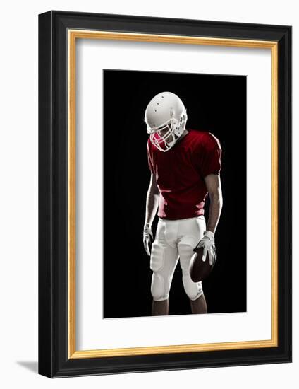 Football Player-Beto Chagas-Framed Photographic Print