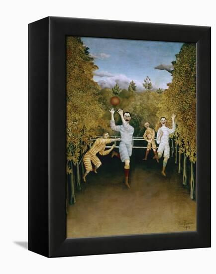 Football Players-Henri Rousseau-Framed Premier Image Canvas