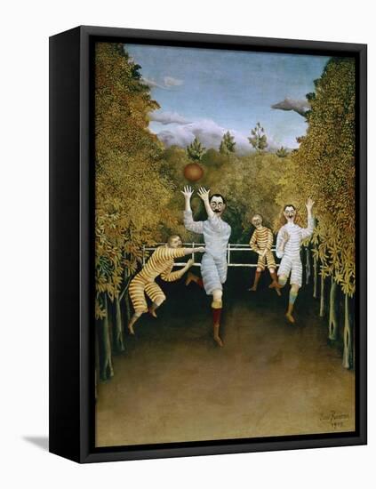 Football Players-Henri Rousseau-Framed Premier Image Canvas