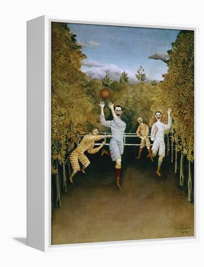 Football Players-Henri Rousseau-Framed Premier Image Canvas